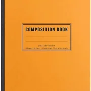 Rhodia Composition Book A5, 80 Blatt liniert mit Rand - Orange