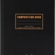Rhodia Composition Book B5, 80 Blatt kariert - Schwarz