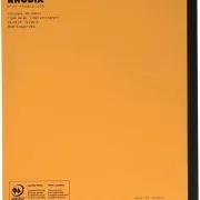 Rhodia Composition Book B5, 80 Blatt liniert mit Rand - Orange