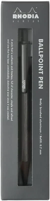 Rhodia scRipt Kugelschreiber 0,7mm - Titan