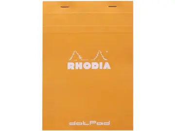 Rhodia dotPad - gehefteter Block No.16 A5, 80 Blatt dot/punktkariert - Orange