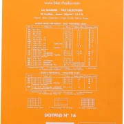 Rhodia dotPad - gehefteter Block No.16 A5, 80 Blatt dot/punktkariert - Orange
