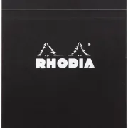 Rhodia dotPad - gehefteter Block No.16 A5, 80 Blatt dot/punktkariert - Schwarz