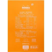Rhodia dotPad - gehefteter Block No.18 A4 - 21 x 29,7 cm, 80 Blatt dot/punktkariert - Orange