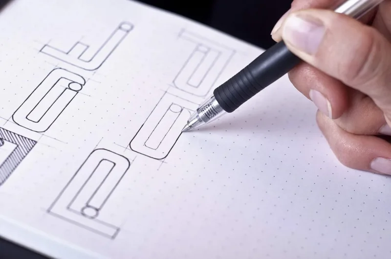 Rhodia dotPad - gehefteter Block No.19 A4+ - 21 x 31,8cm, 80 Blatt dot/punktkariert - Orange