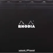 Rhodia dotPad - gehefteter Block No.38 A3+ - 42 x 31,8cm, 80 Blatt dot/punktkariert - Schwarz