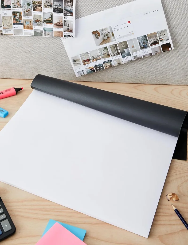 Rhodia dotPad - gehefteter Block No.38 A3+ - 42 x 31,8cm, 80 Blatt dot/punktkariert - Schwarz