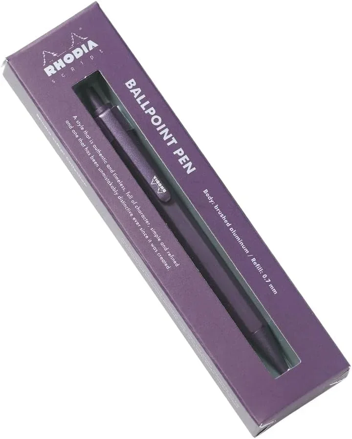 Rhodia scRipt Kugelschreiber 0,7mm - Aubergine