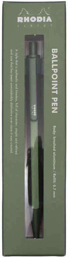Rhodia scRipt Kugelschreiber 0,7mm - Salbei