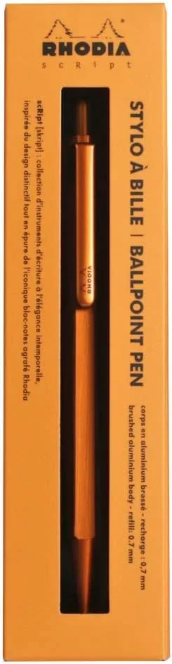 Rhodia scRipt Kugelschreiber 0,7mm - Orange