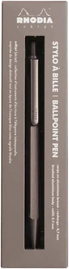 Rhodia scRipt Kugelschreiber 0,7mm - Rosenholz