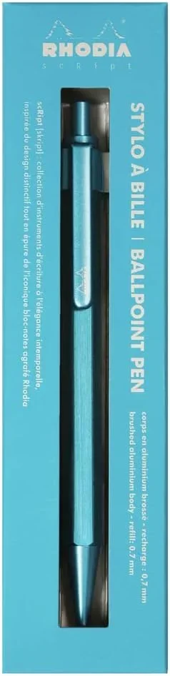 Rhodia scRipt Kugelschreiber 0,7mm - Türkis