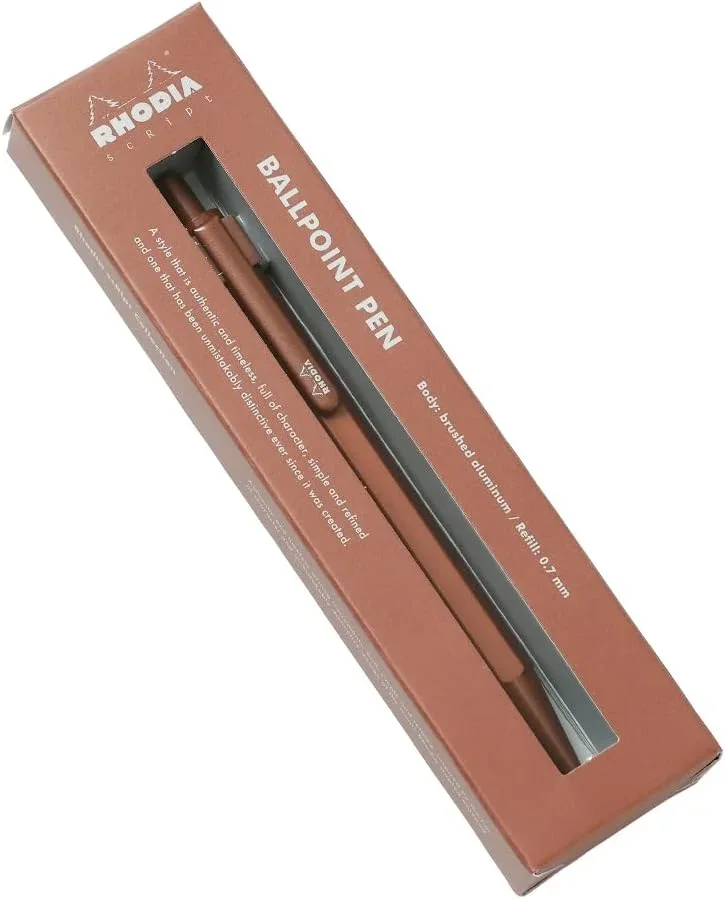 Rhodia scRipt Kugelschreiber 0,7mm - Braun