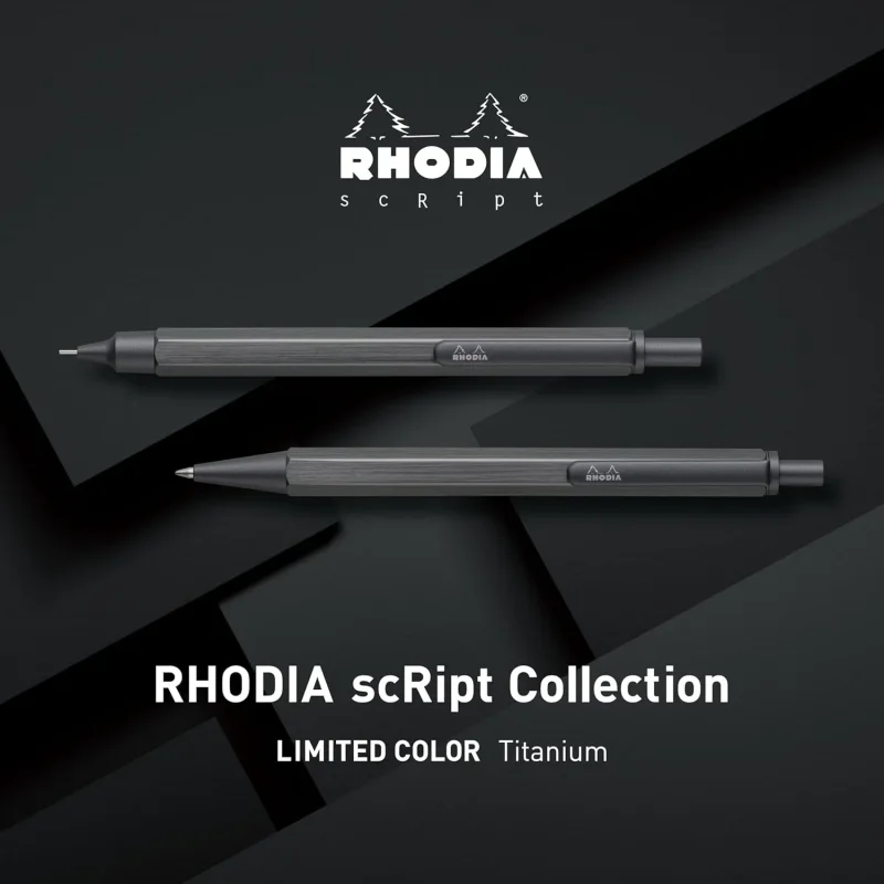 Rhodia scRipt Druckbleistift 0,5mm - Titan