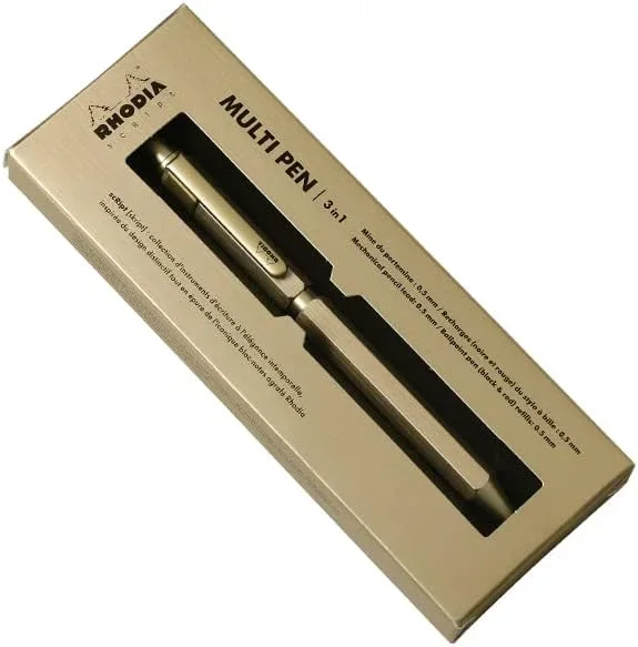 Rhodia scRipt MultiPen 3-in-1 Gold