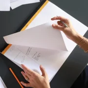 Rhodia undatierte Schreibunterlage mit Wochenplaner A3+