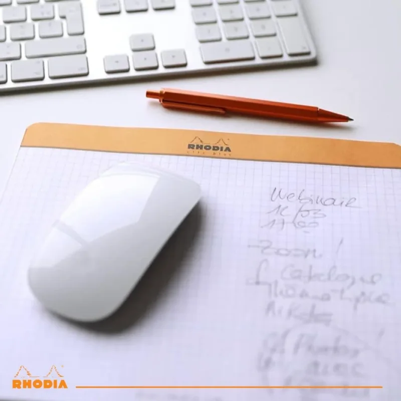 Rhodia Mousepadblock, 19x23cm, 30 Blätter kariert